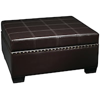 Detour Storage Ottoman w/ Tray