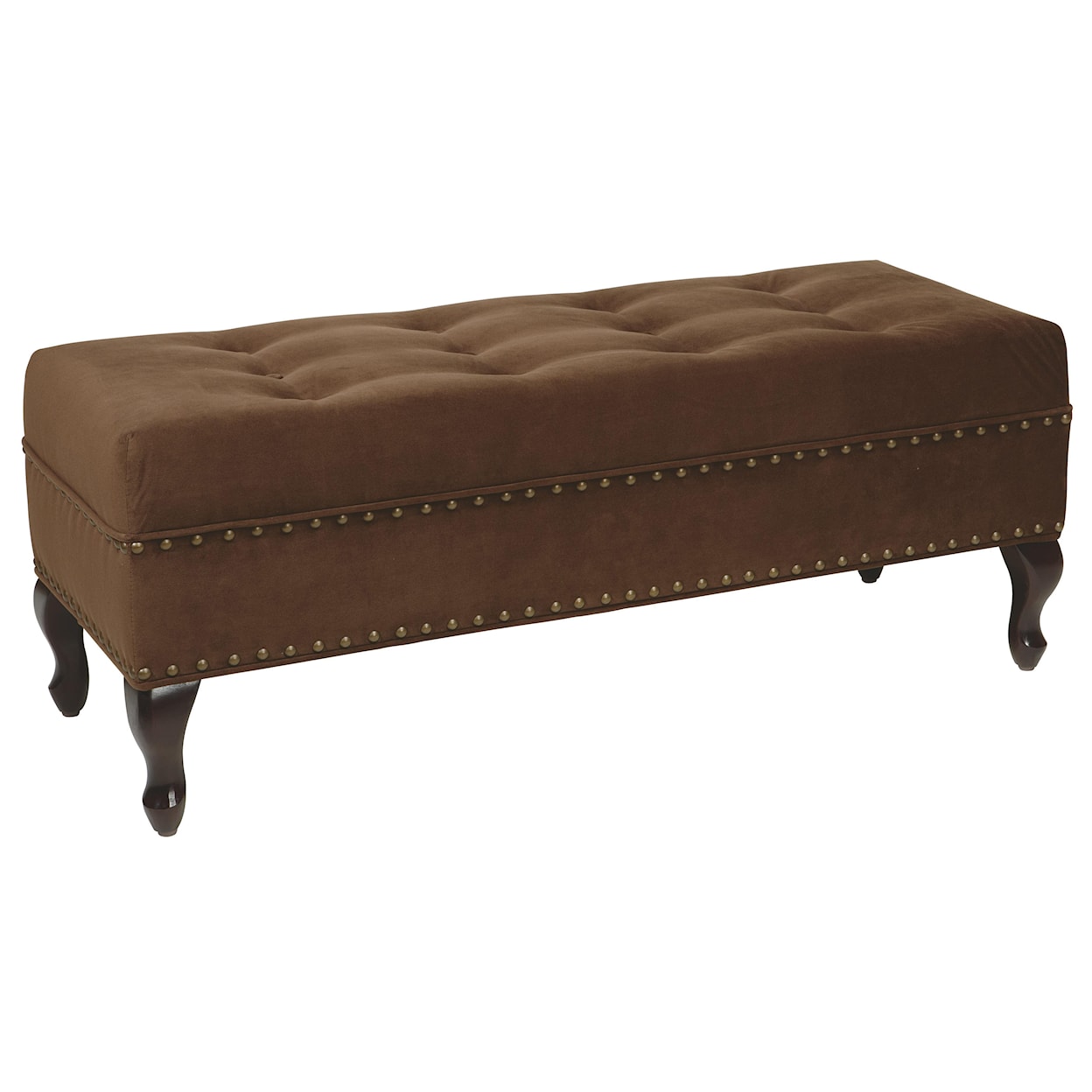 Office Star Victoria  Victoria Tufted Bench