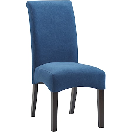 Blue Dining Side Chair