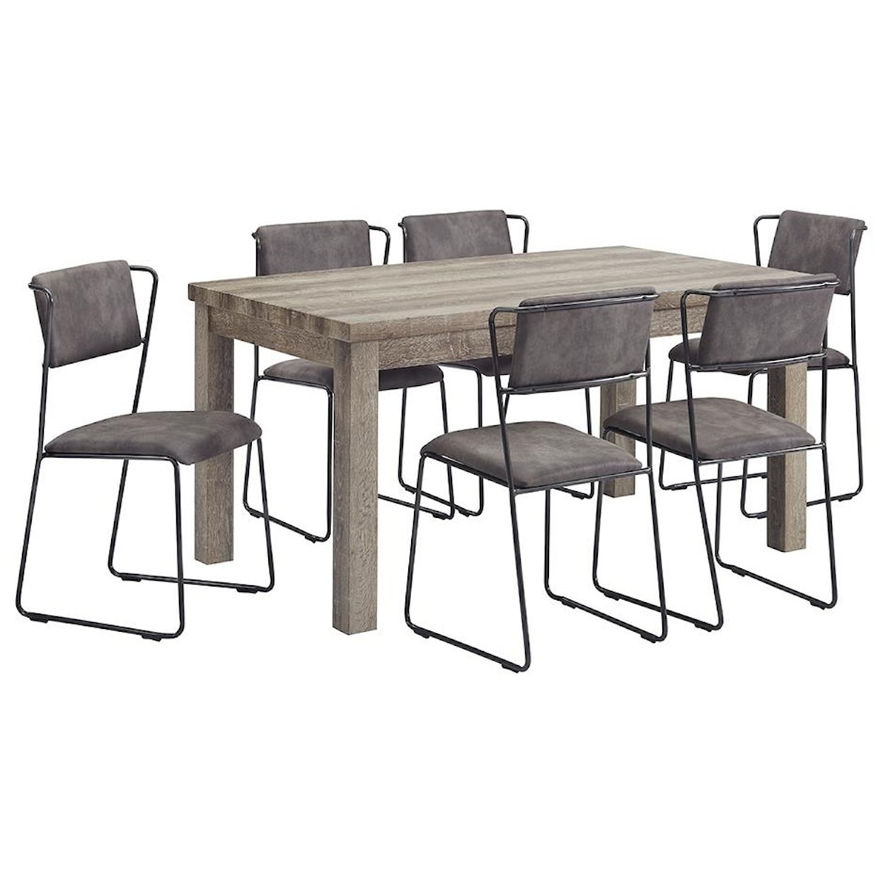 Offshore Furniture Source Dining Group 7 Piece Dining Group