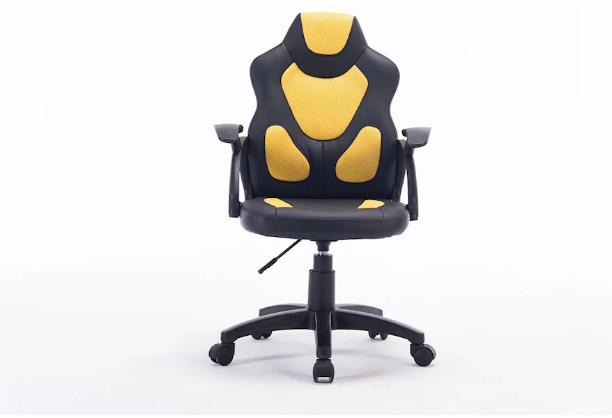 NV Yellow Game Chair by Offshore Furniture Source at Sam Levitz Furniture