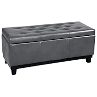 Grey Lift Top Bench