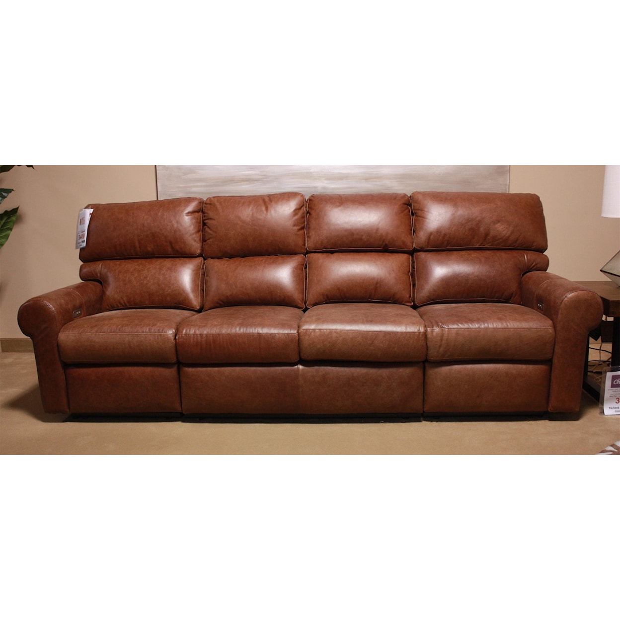 Omnia Leather Design & Recline Reclining sofa