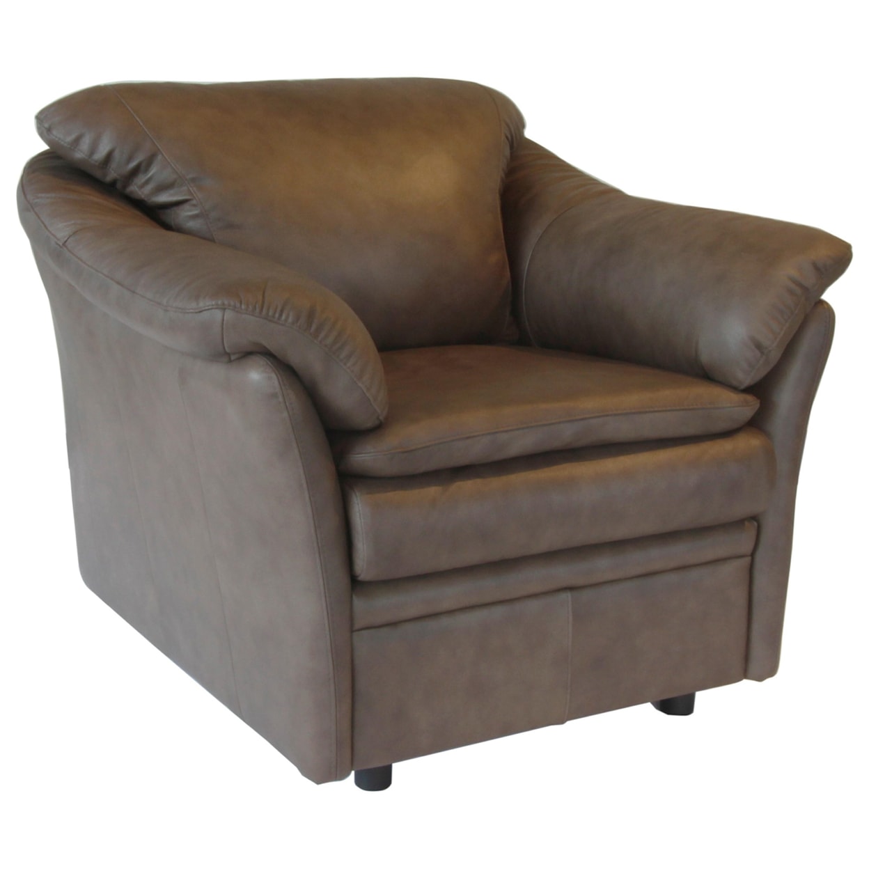 Omnia Leather Uptown Chair