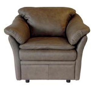 Omnia Leather Uptown Chair