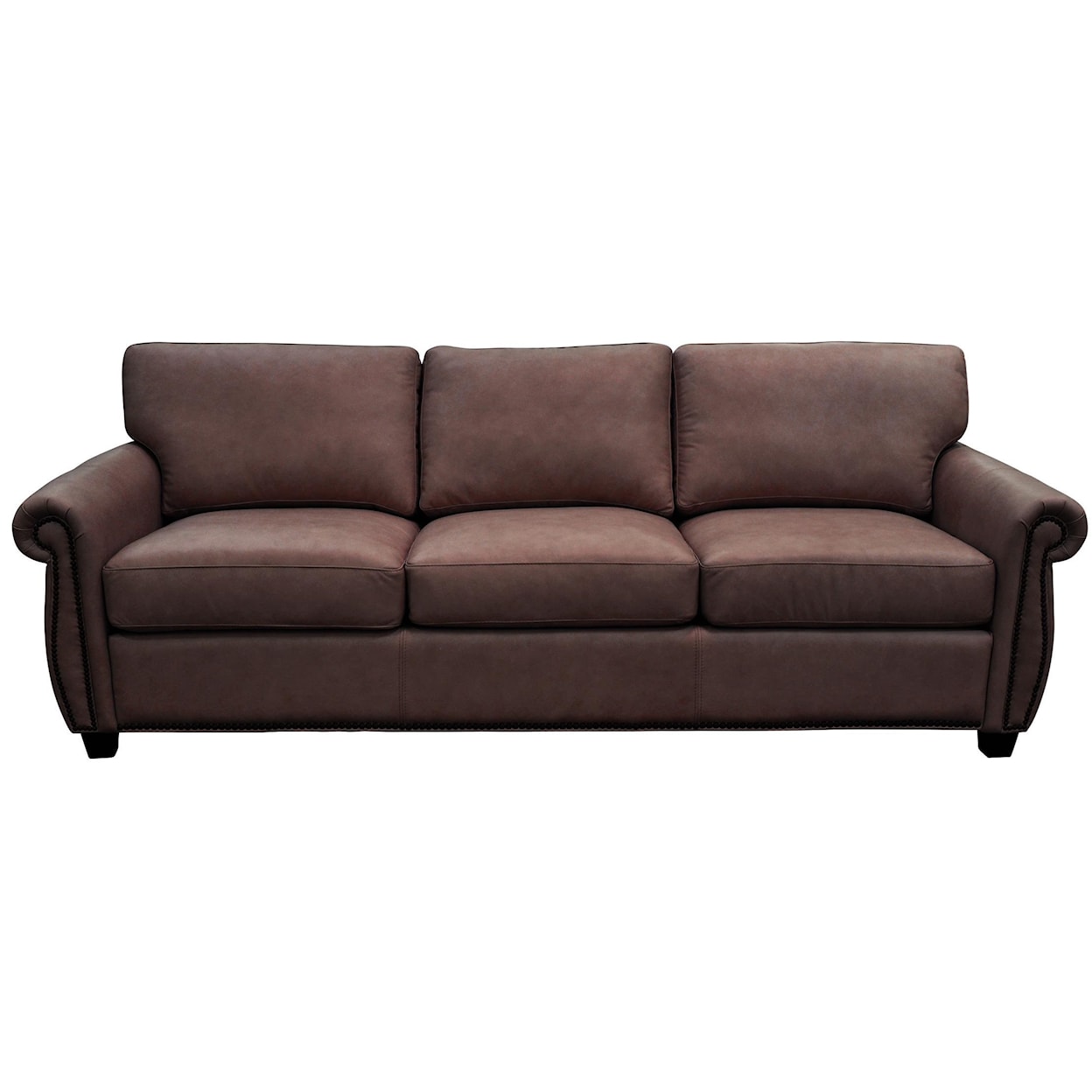 Omnia Leather Plymouth Leather Sofa