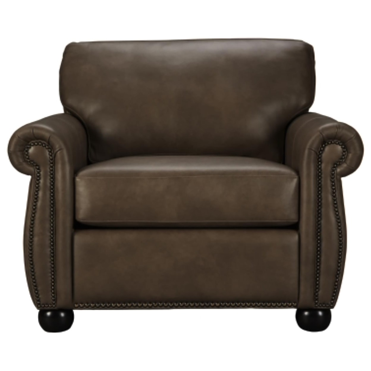 Omnia Leather Plymouth Leather Chair