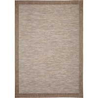 Admiral Sky Gray/ Brown 5'1" x 7'6" Rug