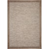 Orian Rugs Breeze Admiral Sky Gray/ Brown 7'7" x 10'10" Rug