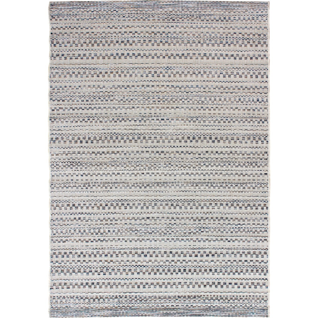 Orian Rugs Breeze Aegean dark blue/ ivory 5'1" x 7'6" Rug