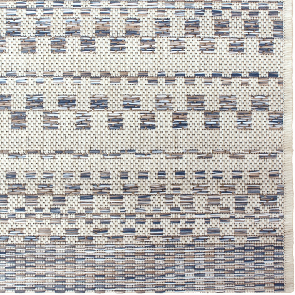 Orian Rugs Breeze Aegean dark blue/ ivory 5'1" x 7'6" Rug