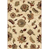 Orian Rugs Elegant Revival Frazier Beige White 7'10" x 10'10" Rug