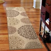 Orian Rugs Elegant Revival Eton White 2'3" x 8' Rug