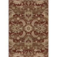 Cae Red 5'3" x 7'6" Rug