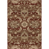 Cae Red 6'7" x 9'8" Rug