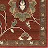 Orian Rugs Elegant Revival Longstead Red 5'3" x 7'6" Rug