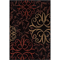 Josselin Black 5'2" x 7'6" Rug