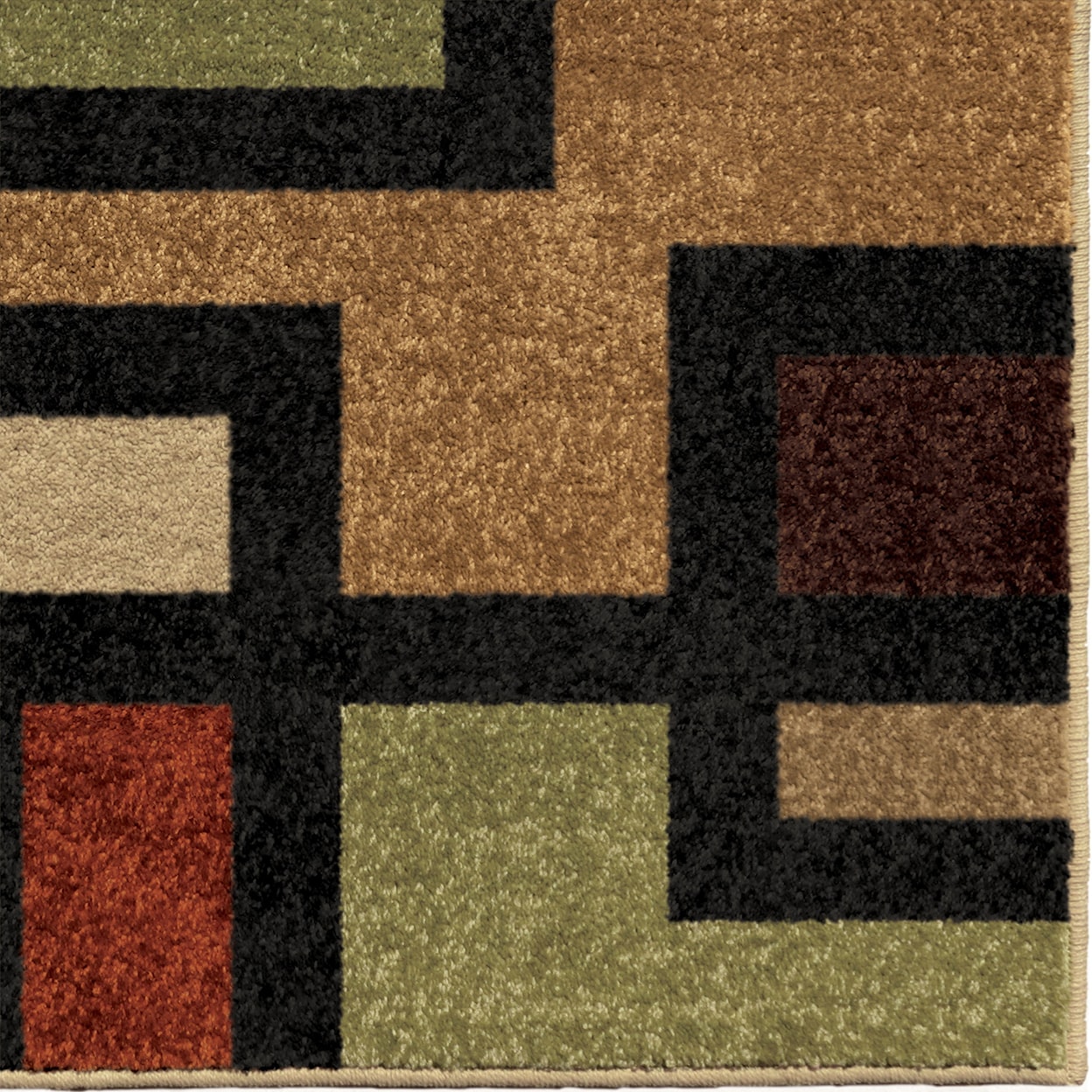 Orian Rugs Four Seasons Turner Multi 5'2" x 7'6" Rug