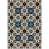 Orian Rugs Four Seasons Orbison Saxe Blue 7'8" x 10'10" Rug