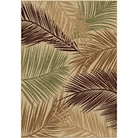 Bungalow Palms Bisque 7'8" x 10'10" Rug