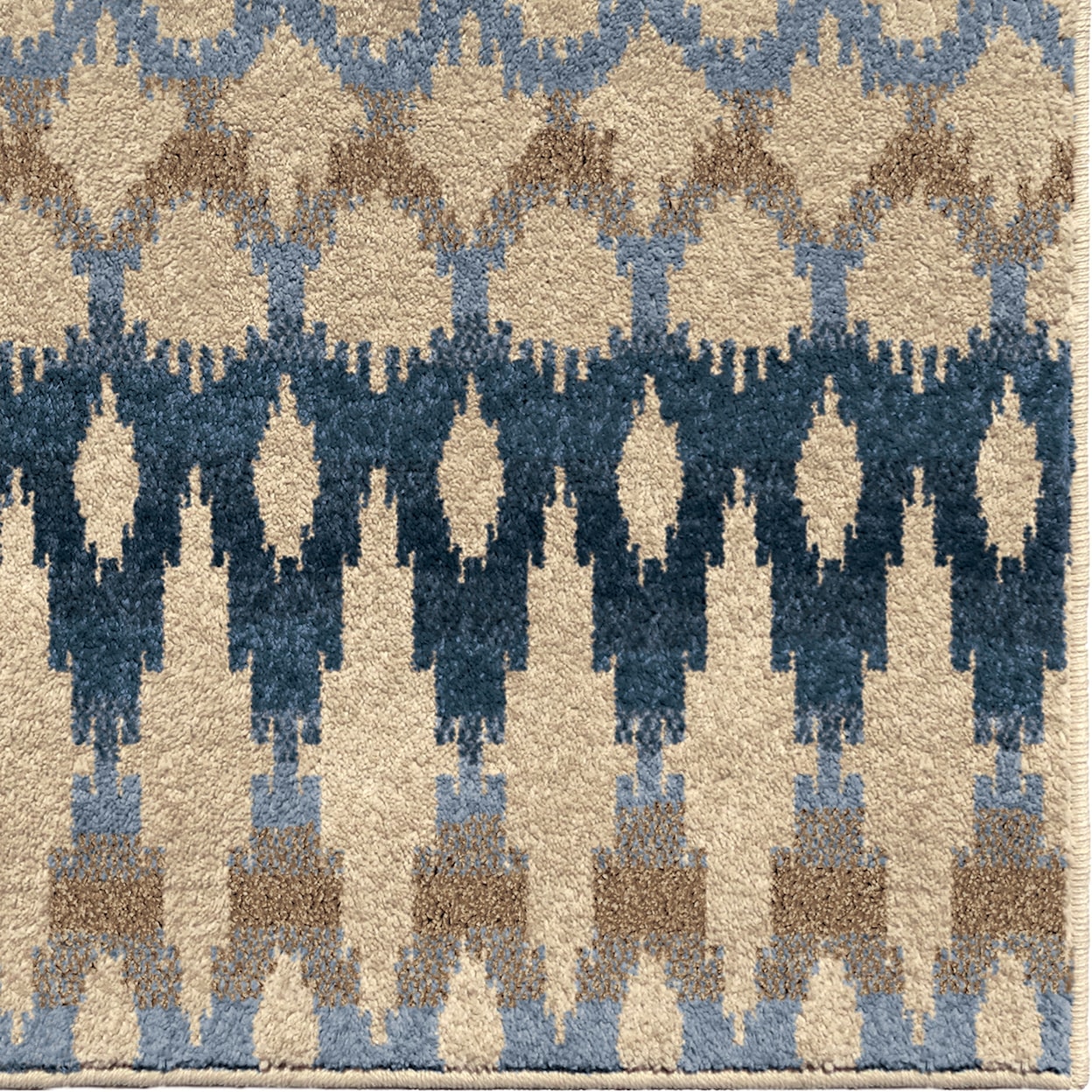 Orian Rugs Four Seasons Ikat Ombre Seashell 7'8" x 10'10" Rug