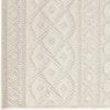 Orian Rugs Jersey Home Organic Cable ivory 5'1" x 7'6" Rug