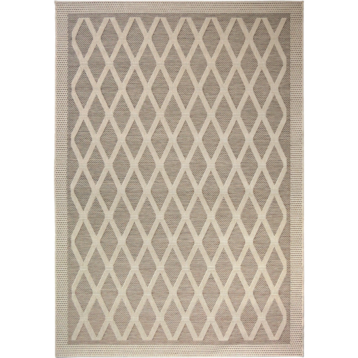 Orian Rugs Jersey Home Regal Dimension Tan 7'7" x 10'10" Rug