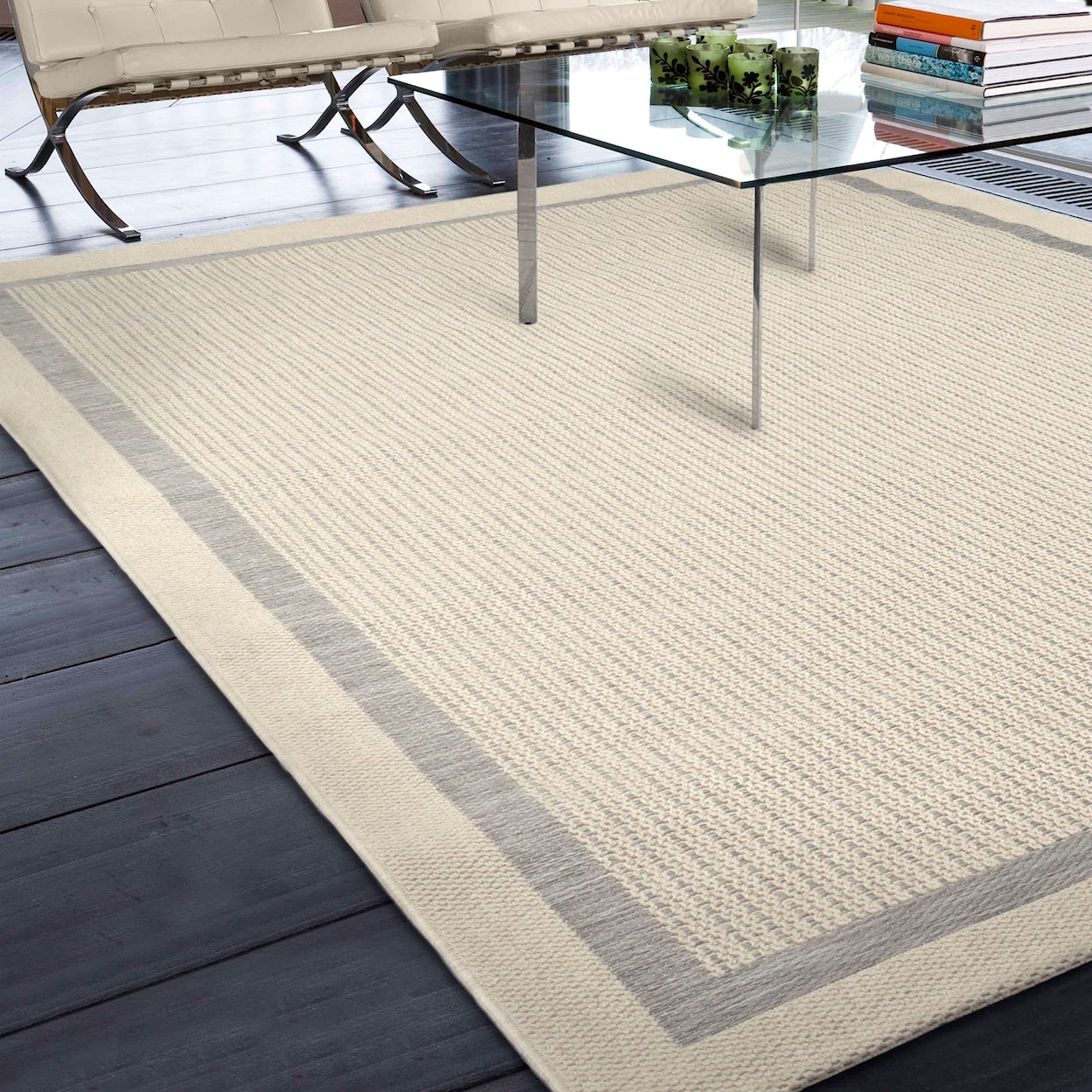 Orian Rugs Jersey Home Aviva Gray 5'1" x 7'6" Rug