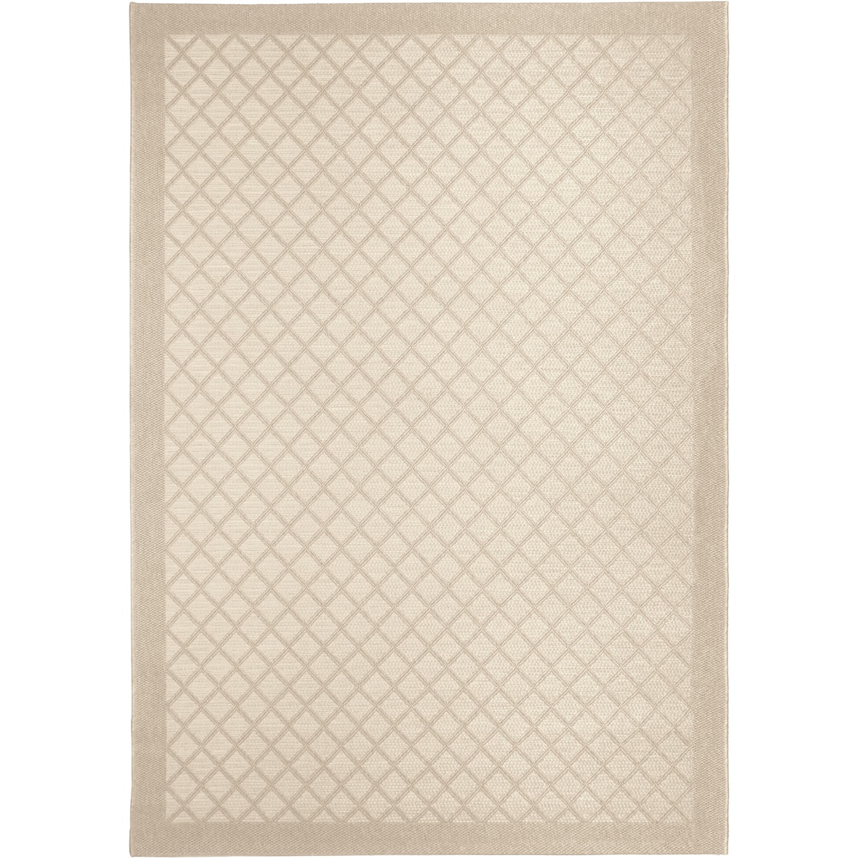 Orian Rugs Jersey Home Fusion Trellis ivory 5'1" x 7'6" Rug