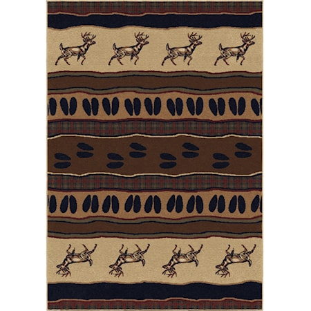 Whitetail Parchment 7'10" x 10'10" Rug