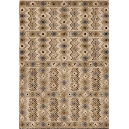 Kashgai Beige 7'10" x 10'10" Rug