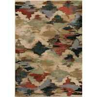 Harlequin Multi 5'3" x 7'6" Rug