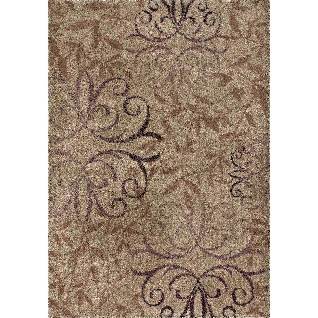 Orian Rugs Wild Weave Dorian Beachhouse 5'3" x 7'6" Rug