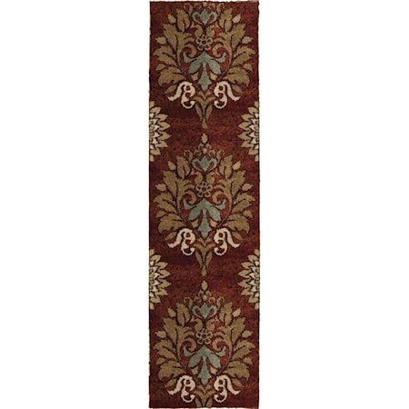 Jacqueline Rouge 2'3" x 8' Rug