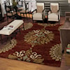 Orian Rugs Wild Weave Jacqueline Rouge 7'10" x 10'10" Rug