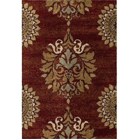 Jacqueline Rouge 9' x 13' Rug