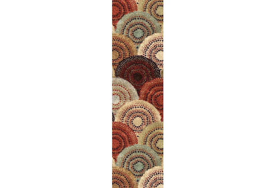 Wild Weave Parker Multi 2'3" x 8' Rug by Orian Rugs at Mueller Furniture