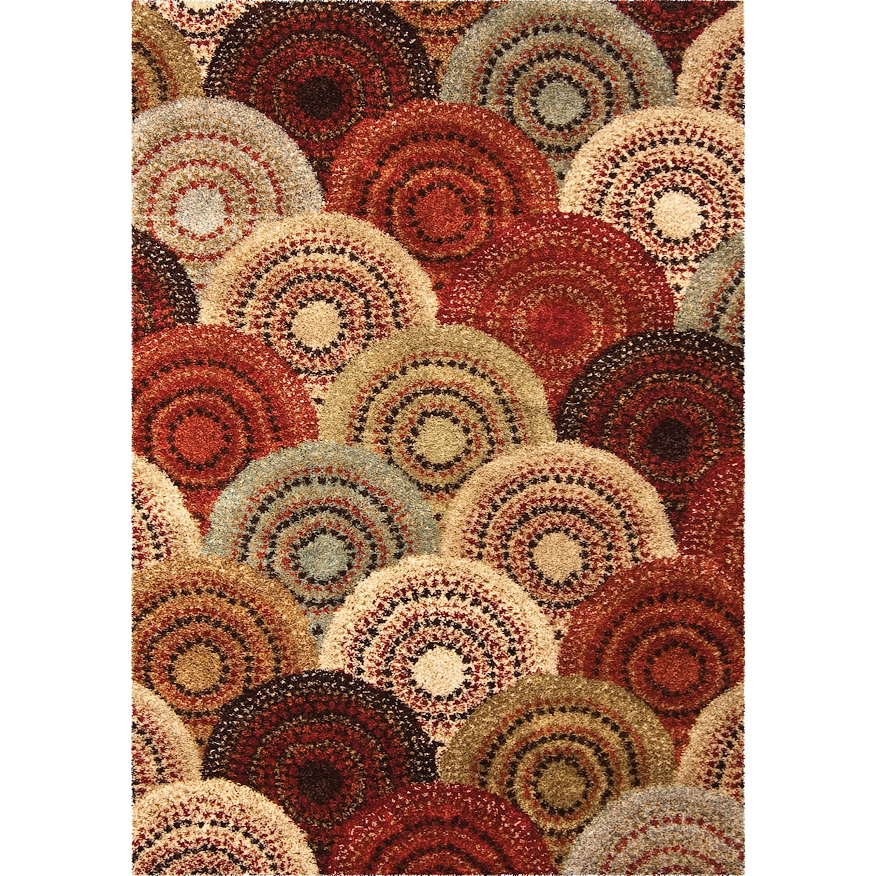 Orian Rugs Wild Weave Parker Multi 9' x 13' Rug