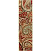 Orian Rugs Wild Weave Paisley Multi 2'3" x 8' Rug