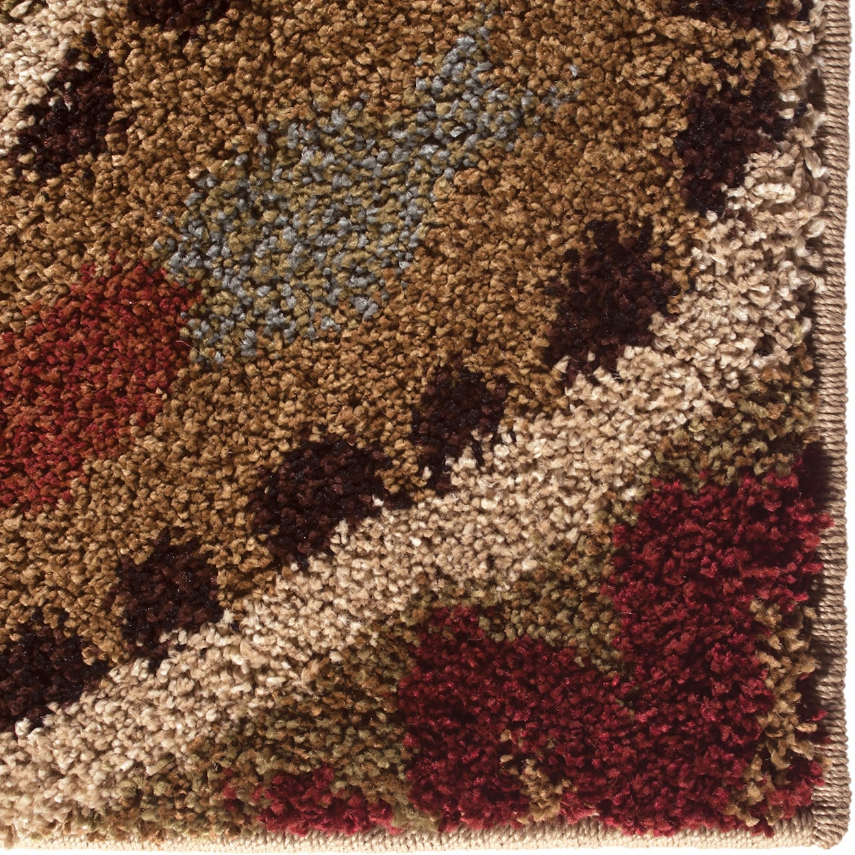 Orian Rugs Wild Weave Paisley Multi 2'3" x 8' Rug