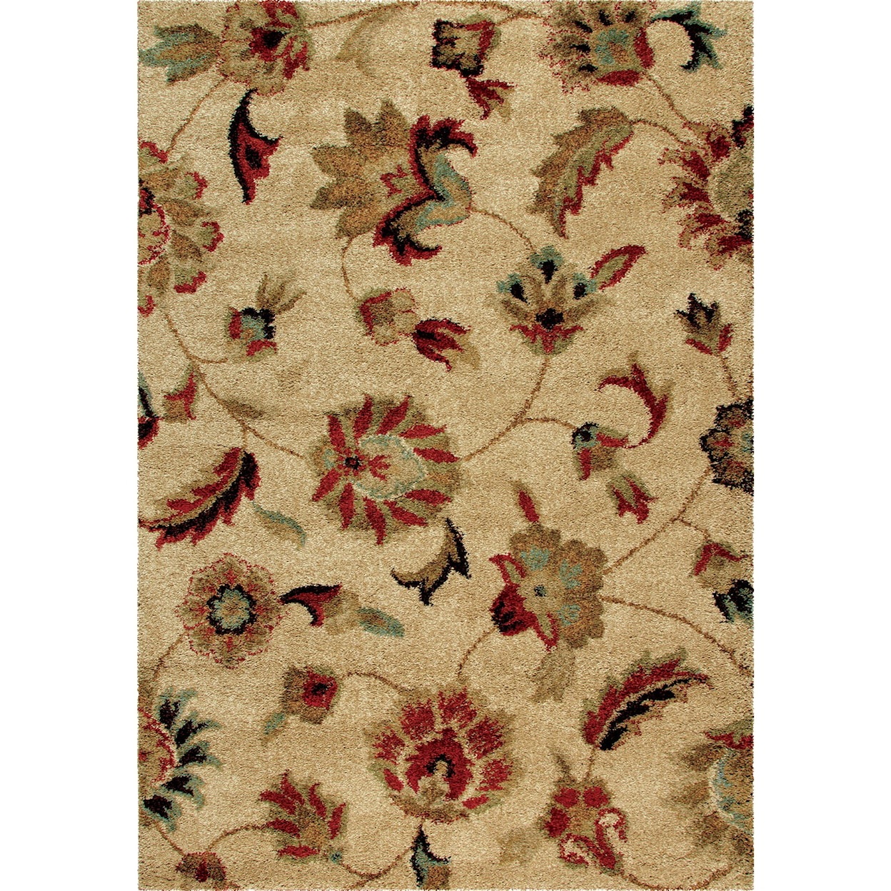 Orian Rugs Wild Weave London Bisque 9' x 13' Rug