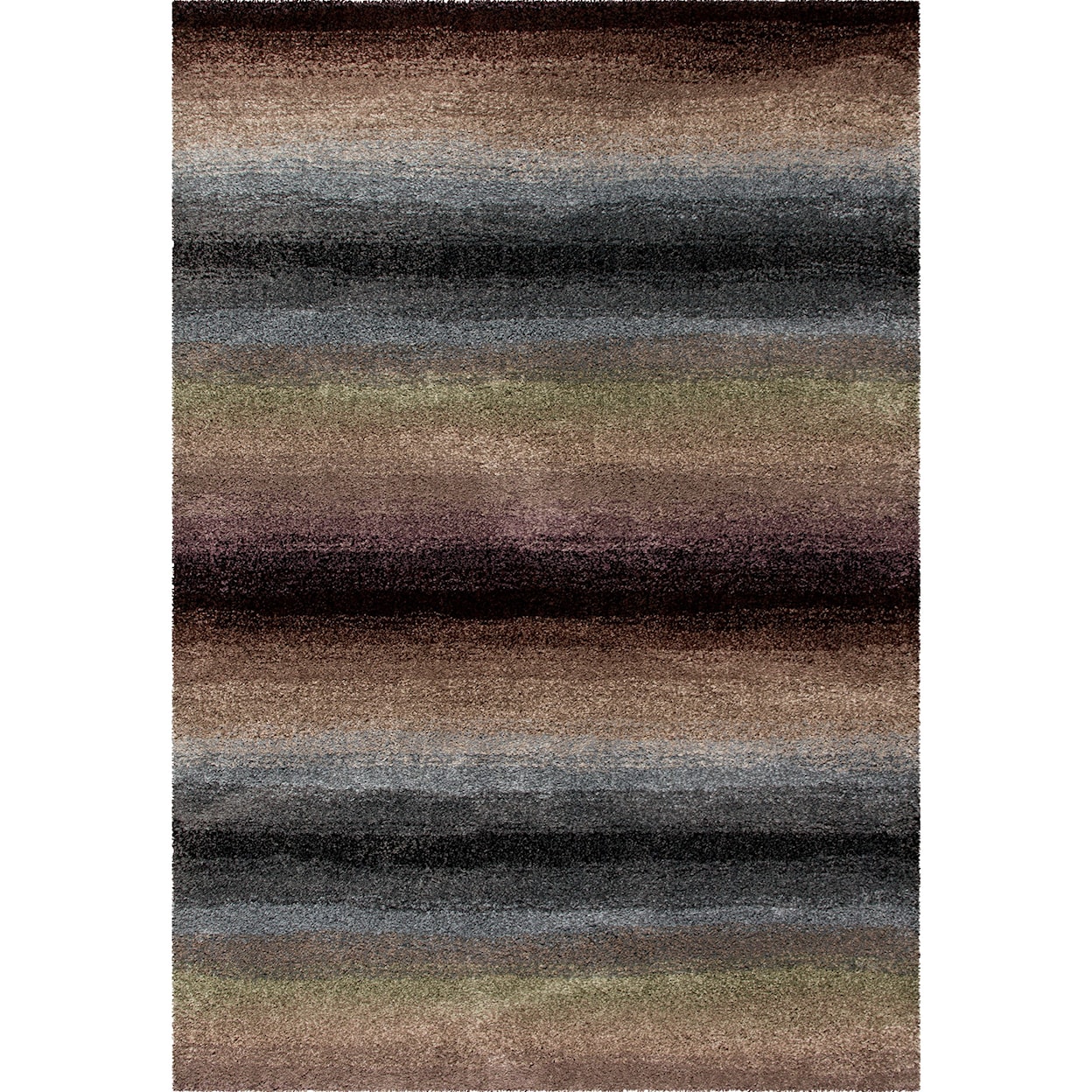 Orian Rugs Wild Weave Skyline Rainbow 6'7" x 9'8" Rug