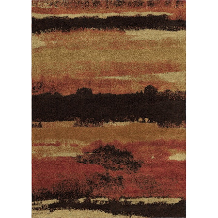 Canyon Rouge 7'10" x 10'10" Rug