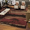 Orian Rugs Wild Weave Canyon Rouge 7'10" x 10'10" Rug