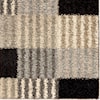 Orian Rugs Wild Weave Sentiment Gray 5'3" x 7'6" Rug