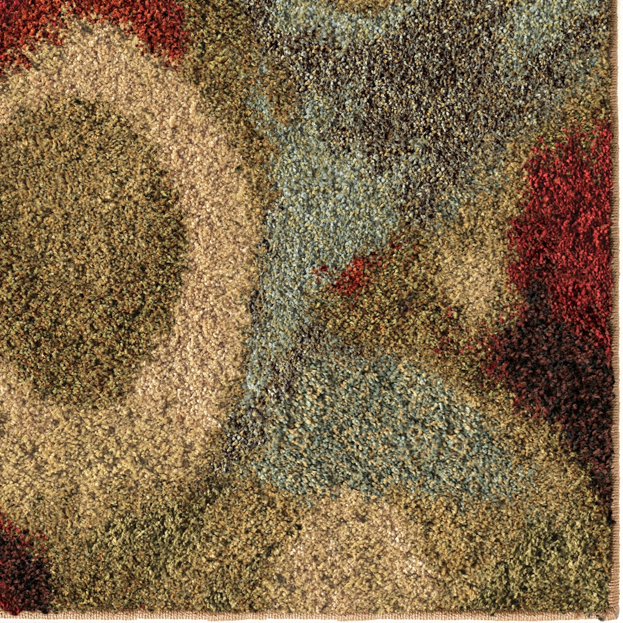 Orian Rugs Wild Weave Misty Rouge 7'10" x 10'10" Rug