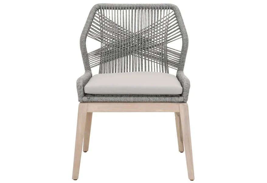 Woven Loom Dining Side Chair by Essentials for Living at C. S. Wo & Sons Hawaii