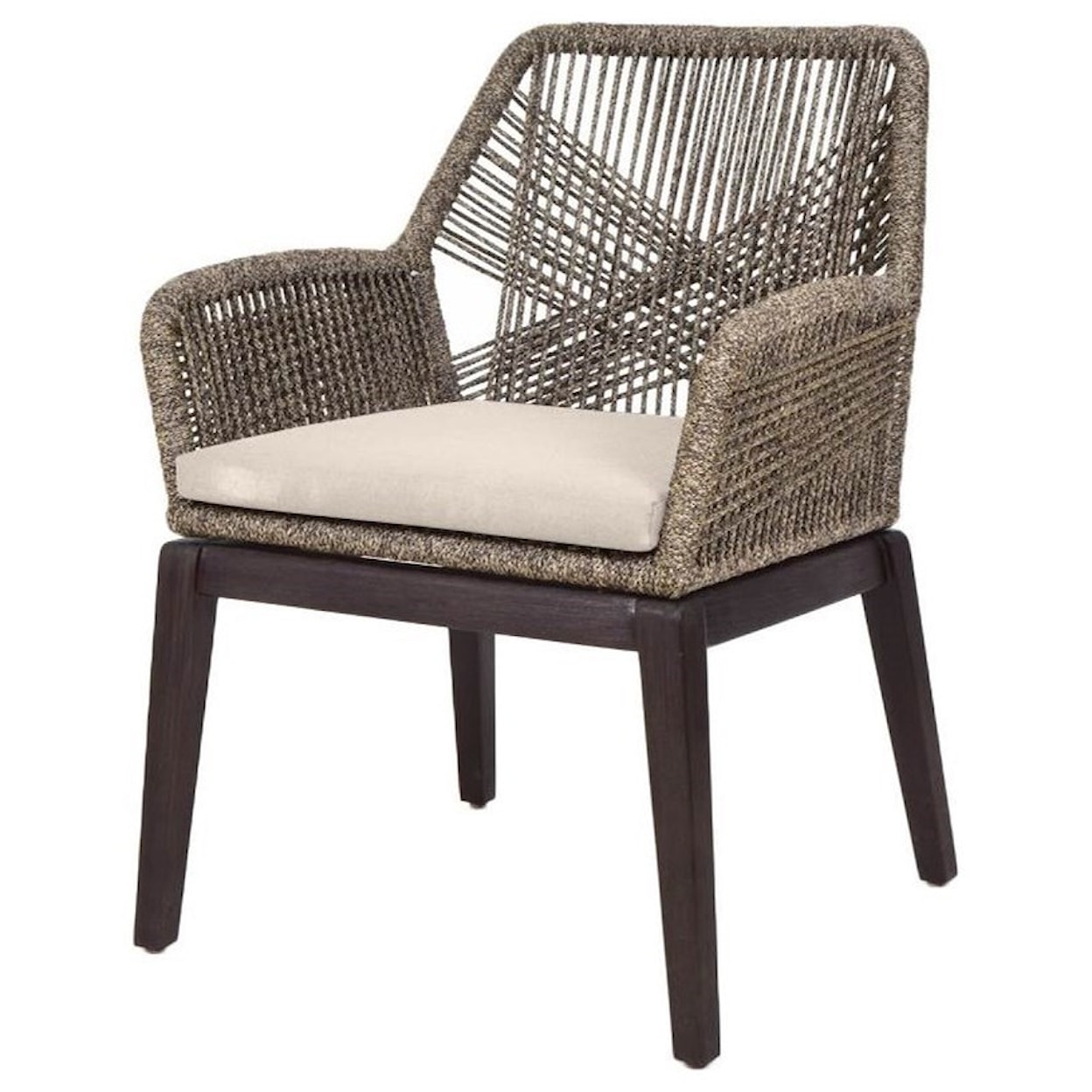 Essentials for Living Woven Loom Arm Chair