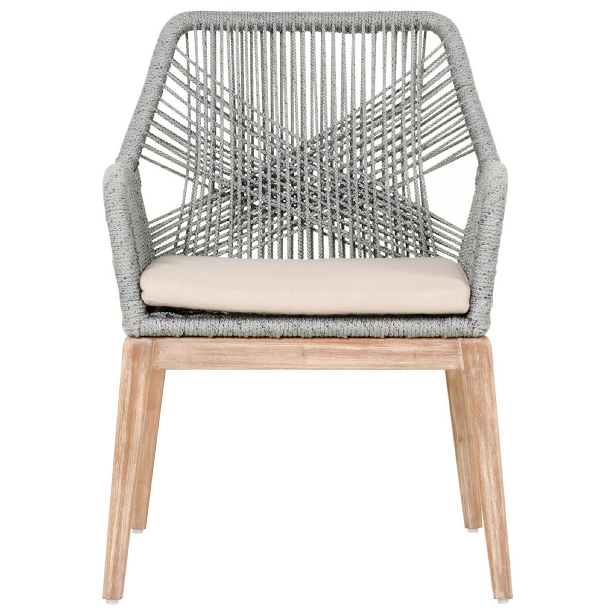 Essentials for Living Woven Loom Arm Chair