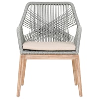 Loom Rope Weave Arm Chair